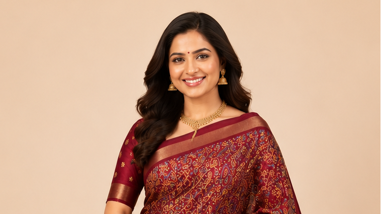 Dola Printed Saree