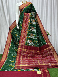 Pochampalli Dolla Silk Ethnic Saree